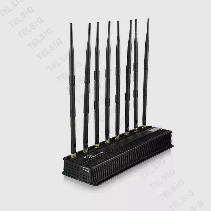 8 Antenna Desktop Phone Signal Jammer